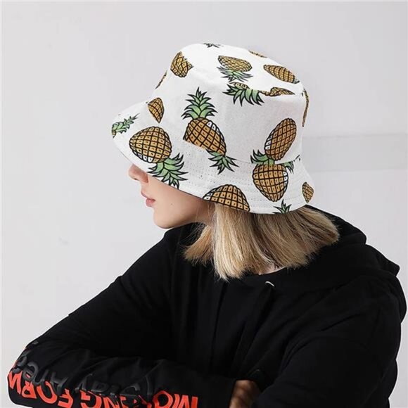 Cute Bucket Hat Reversible Double-Side-Wear 015 - Picture 1 of 6